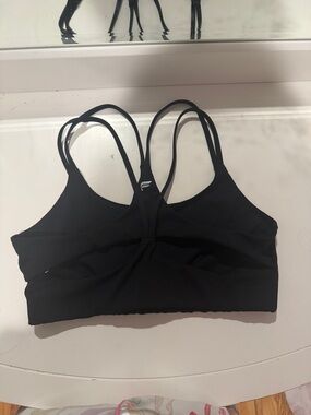 Black Fabletics Sports Bra - Women Intimates & Sleepwear